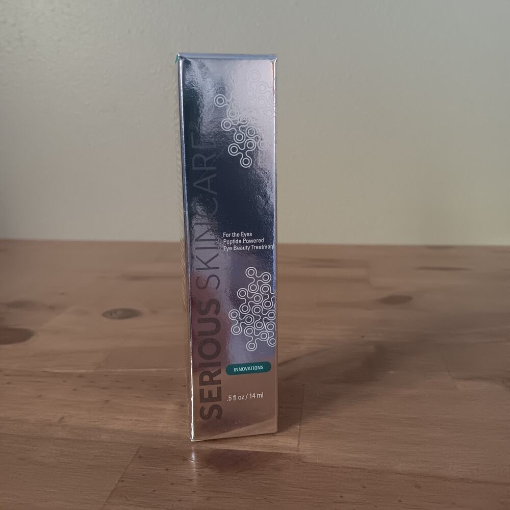 Serious Skincare Pure Pep For The Eyes Peptide Powered Eye Beauty Treatment .5oz